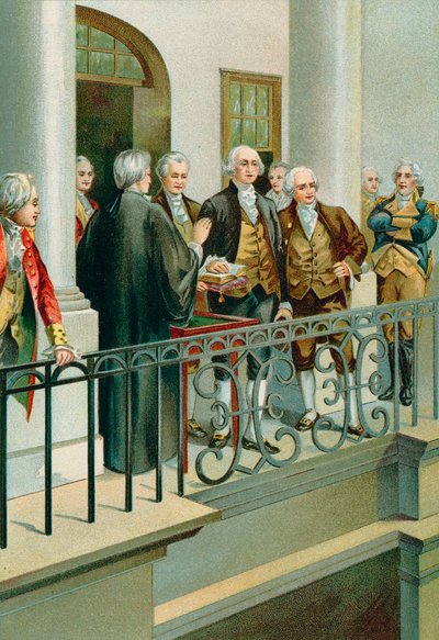 George Washington vannoi presidenttivalan tekijältä North American