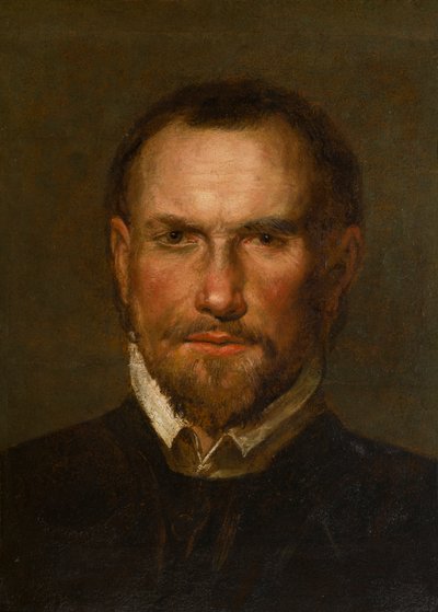 Tuntemattoman parrakkaan miehen muotokuva, n. 1501-1599 (Paneelille asetettu öljy ja paperi) tekijältä Northern Italian School
