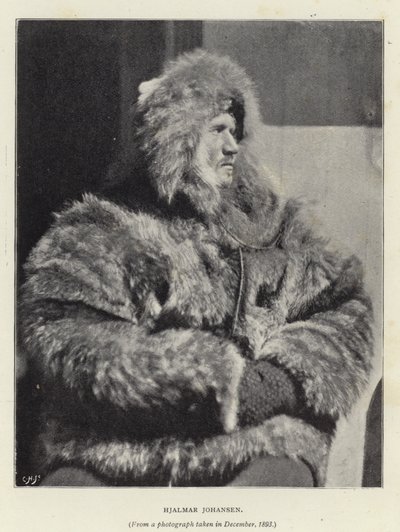 Hjalmar Johansen (p/v kuva) tekijältä Norwegian Photographer