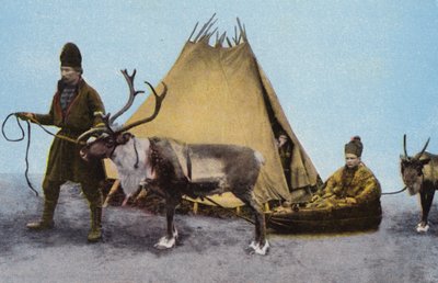 Norge / Norja: Lapper (värillinen kuva) tekijältä Norwegian Photographer