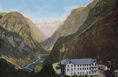 Norge / Norja: Stalheim (värillinen kuva) tekijältä Norwegian Photographer