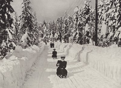 Talviurheilu lähellä Kristiania tekijältä Norwegian Photographer