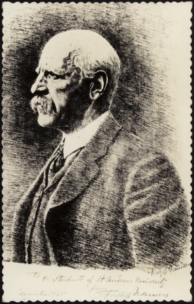 Fridtjof Nansen (1861-1930), norjalainen tutkimusmatkailija, diplomaatti ja humanitaarinen tekijältä Norwegian School