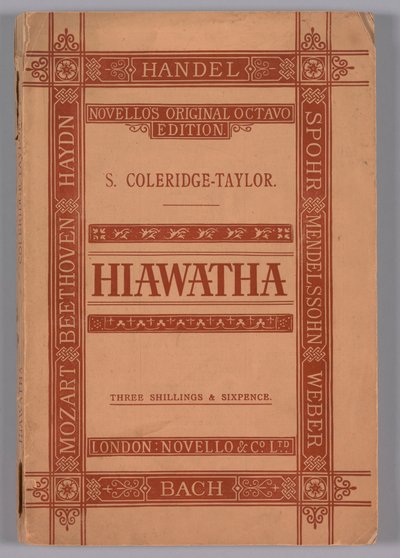 Hiawathan laulu op.30, 1900. tekijältä Novello and Company