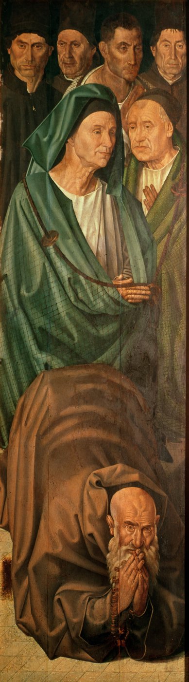 Kalastajat, Pyhän Vincentin polyptyykistä, noin 1465. tekijältä Nuno Goncalves or Gonzalvez
