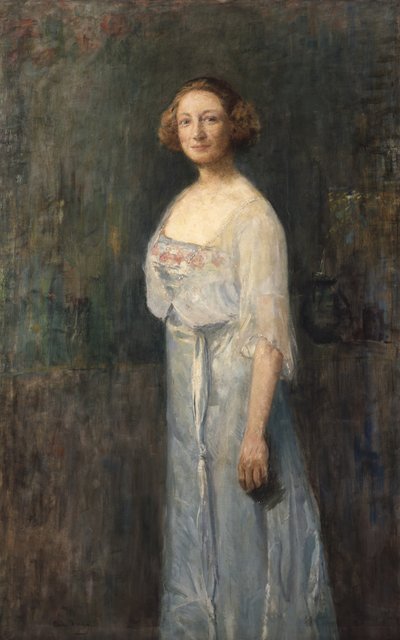 Näyttelijä Johanne Dybwad (1867-1950) tekijältä Oda Krohg