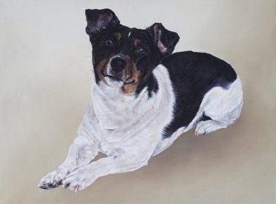 Spike, 2012 (akryyli puulle) tekijältä Odile Kidd