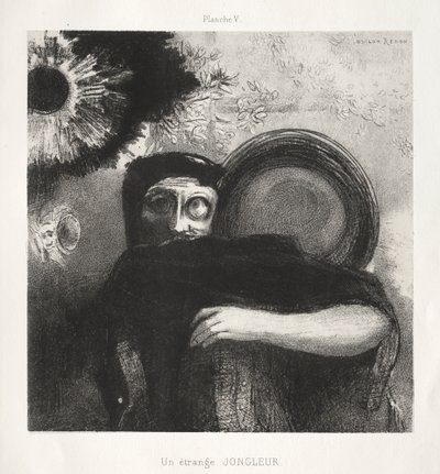 Outo jonglööri tekijältä Odilon Redon