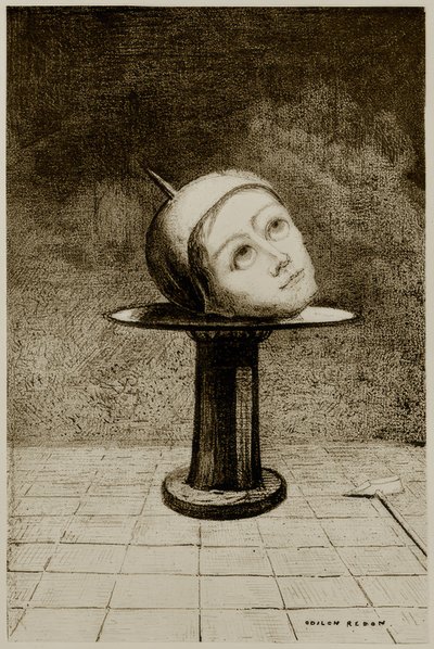 Auf der Schale tekijältä Odilon Redon