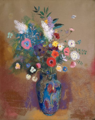 Kukkakimppu tekijältä Odilon Redon