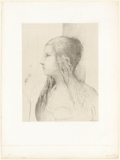 Brünnhilde (Jumalien hämärä) tekijältä Odilon Redon