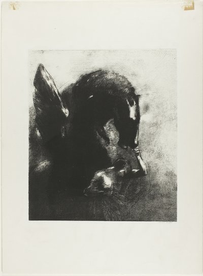 Vangittu Pegasus tekijältä Odilon Redon