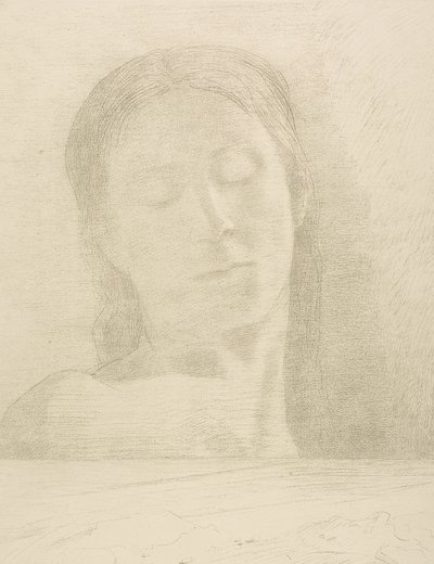 Suljetut silmät tekijältä Odilon Redon