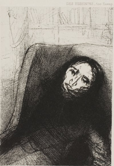 Des Esseintes, J.K. Huysmansin A Reboursin etukappale tekijältä Odilon Redon