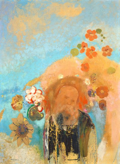 Evocation of Roussel, c. 1912. tekijältä Odilon Redon