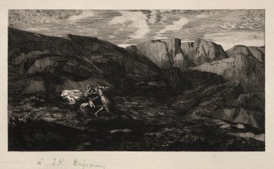 Pelko, 1866. tekijältä Odilon Redon