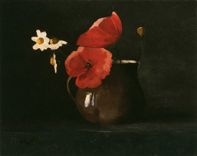 Kukat: Unikot ja päivänkakkarat, n. 1867. tekijältä Odilon Redon