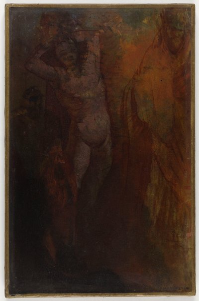 Ranska: Composition à trois personnages (Flagellation) tekijältä Odilon Redon
