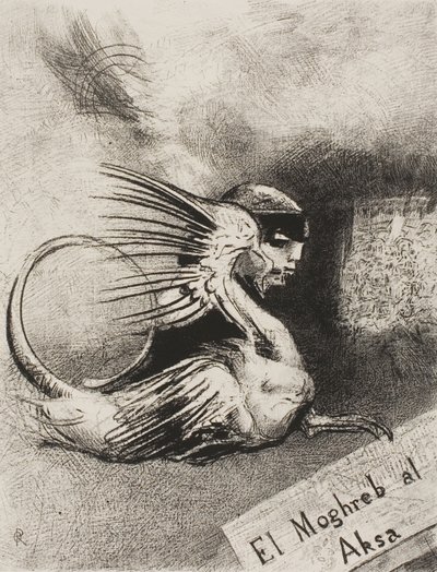 Edmond Picardin El Moghreb al Aksan etukappale tekijältä Odilon Redon