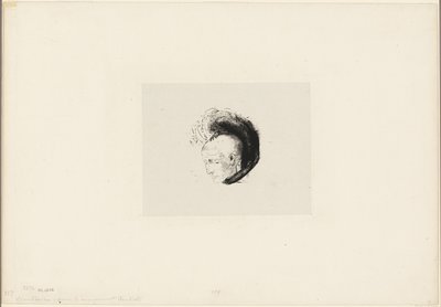 André Mellerion teoksen Le mouvement idéaliste en peinture (Idealistinen liike maalaustaiteessa) etusivun kuva. tekijältä Odilon Redon