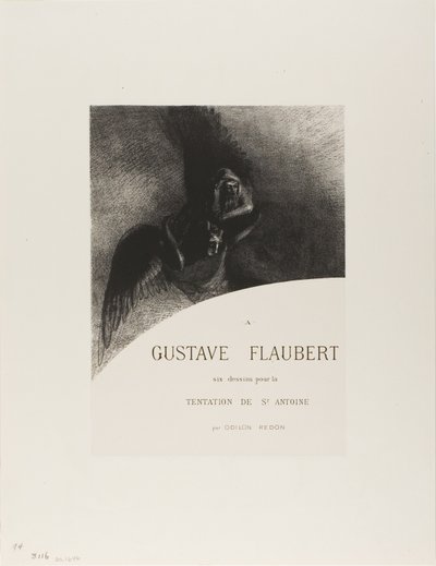 Etukappale A Gustave Flaubertille (Gustave Flaubertille) tekijältä Odilon Redon