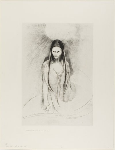 Älykkyys oli minun! Minusta tuli Buddha, levy 12/24 tekijältä Odilon Redon