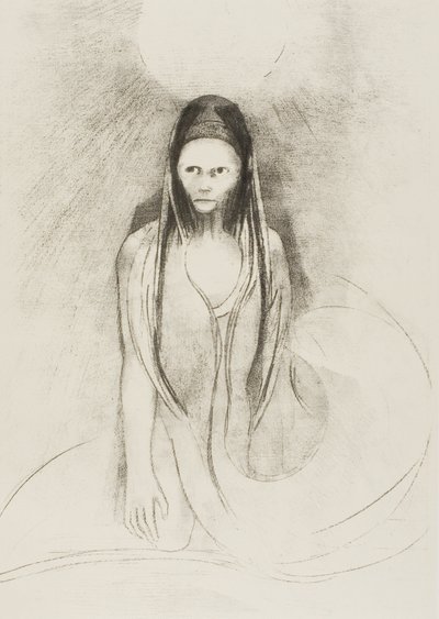 Älykkyys oli minun! Minusta tuli Suuri Buddha!, levy 12/24 tekijältä Odilon Redon