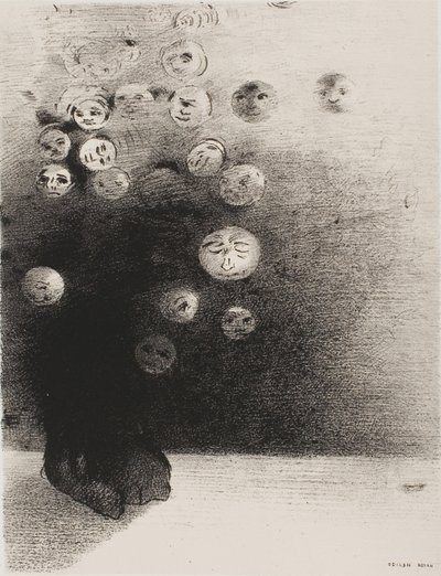 Eikö ole näkymätöntä maailmaa, Tuomari tekijältä Odilon Redon