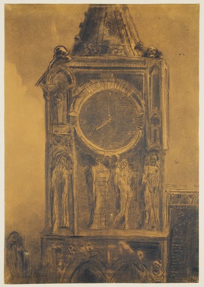Die tiefe Glocke von Sainte-Gudule tekijältä Odilon Redon
