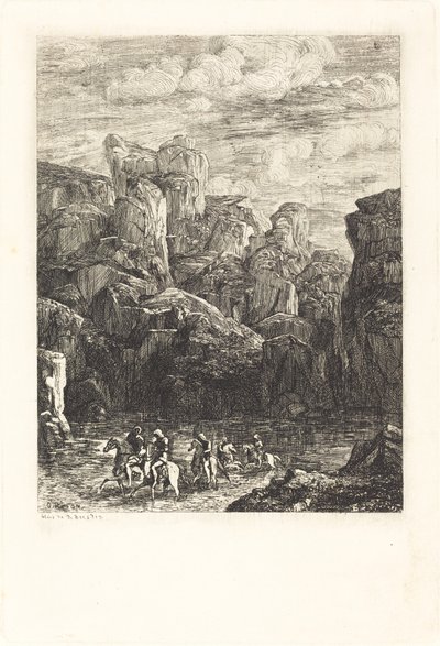 Le Gue (Ford) tekijältä Odilon Redon