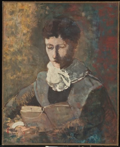 Rouva Camille Redon lukee tekijältä Odilon Redon