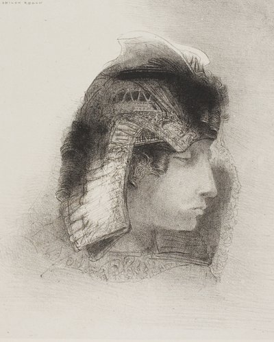 Suudelmissani on hedelmän maku, joka sulaisi sydämessäsi!, lautanen 4/24 tekijältä Odilon Redon