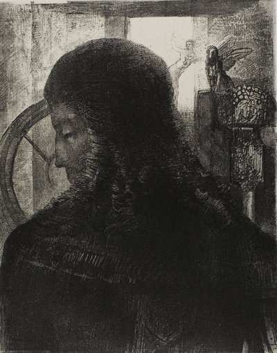 Vanha ritari tekijältä Odilon Redon