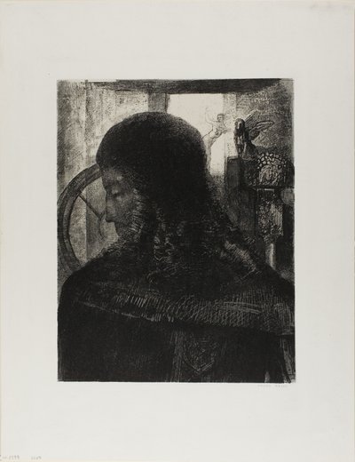Vanha ritari tekijältä Odilon Redon