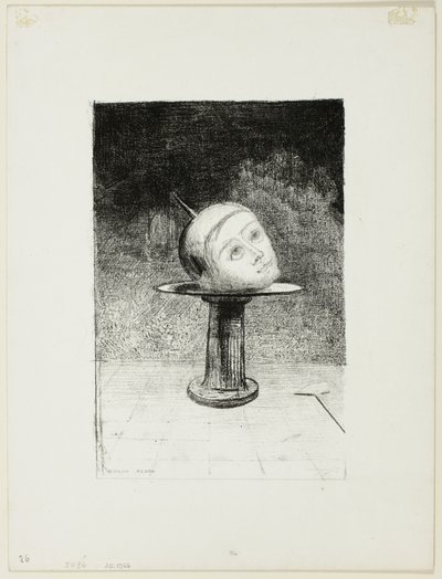Astialla, lautanen kymmenen In Dreamsista tekijältä Odilon Redon