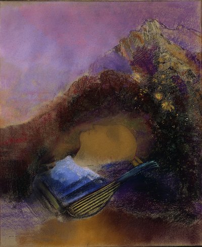 Orpheus, n. 1903-1910. tekijältä Odilon Redon