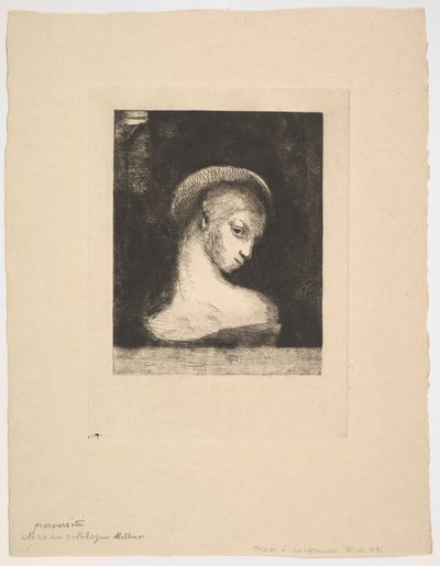 Perversiteetti, 1891. tekijältä Odilon Redon