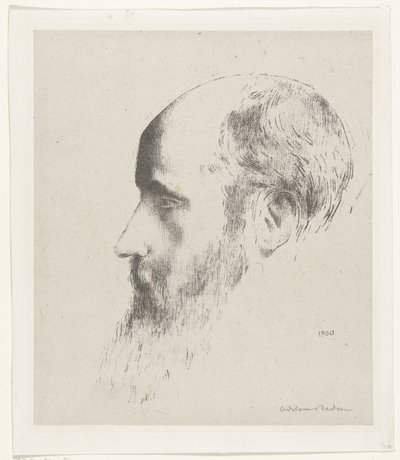Edouard Vuillardin muotokuva tekijältä Odilon Redon