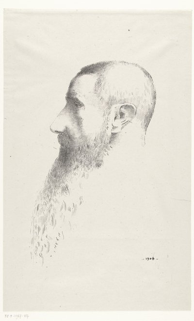 Roger Marxin muotokuva tekijältä Odilon Redon