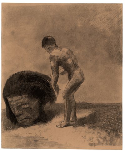 Primitiivinen olento tekijältä Odilon Redon