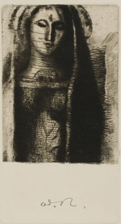 Prinsessa Maleine (Pikku Madonna) tekijältä Odilon Redon