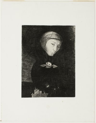Sad Ascent, levy yhdeksän In Dreamsista tekijältä Odilon Redon