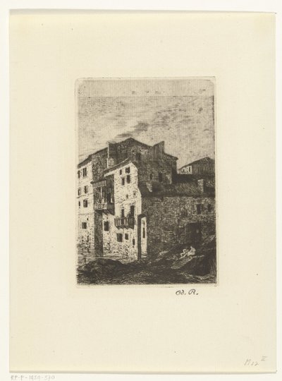 Saint-Jean-Pied-de-Port tekijältä Odilon Redon