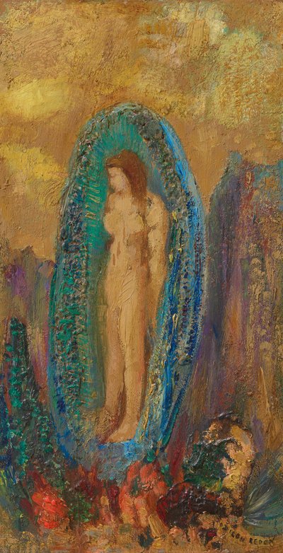 Venuksen syntymä tai Auric-muna tekijältä Odilon Redon