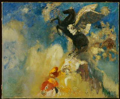 Musta Pegasus tekijältä Odilon Redon