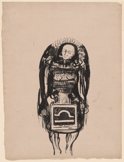 Paholainen (Le Diable) tekijältä Odilon Redon