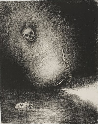 The Dream is Ended in Death, Tuomaristossa tekijältä Odilon Redon