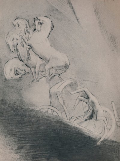 Phaetonin kukistuminen, 1800-luvun loppu, 1946 tekijältä Odilon Redon