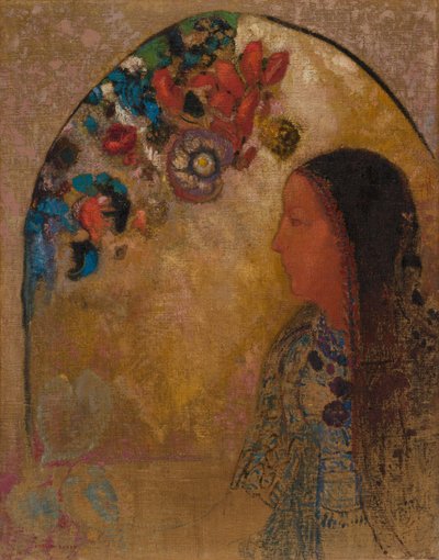 Goottilainen ikkuna tekijältä Odilon Redon