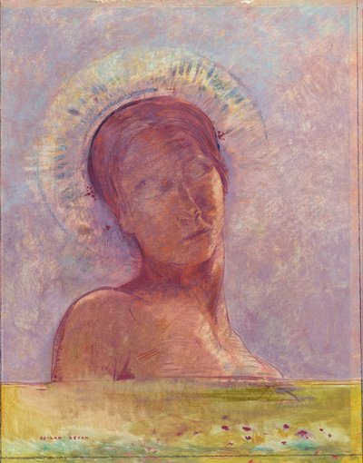 Suljetut silmät - Odilon Redonin maalaus tekijältä Odilon Redon